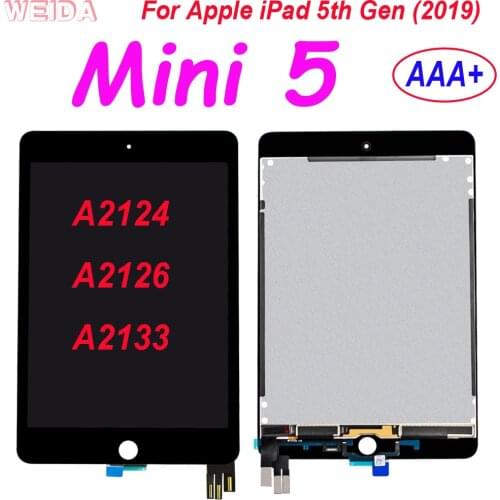 For iPad Mini 5 LCD Display Touch Screen Digitizer Assembly Replacement For iPad Mini5 5th Gen 2019 A2124 A2126 A2133 Screen