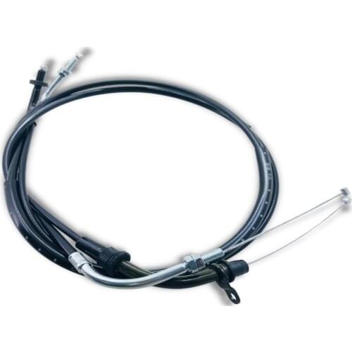 Yecnecty 2X Accessories Motorcycle Throttle Cable Oil Return Lines Motocross Parts Scooter Wires For Yamaha Virago XV125 XV250