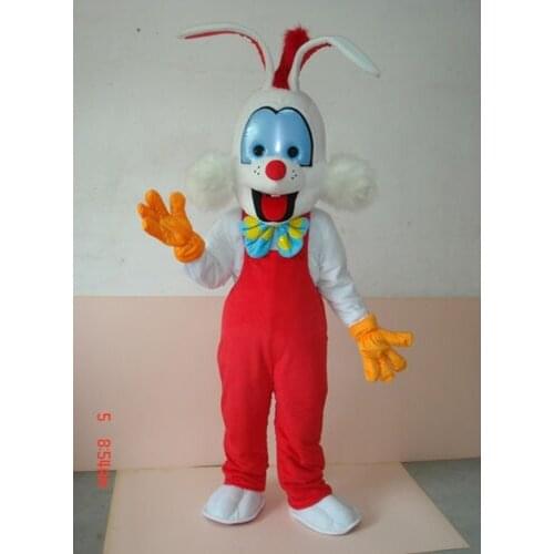 Halloween Rabbit Mascot Costume Furry Suit Adults Cosplay Party Dress Christmas Halloween Birthday Party Ad Opening
