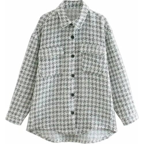 Блузки в клетку Lovepeapomelo China At AliExpress