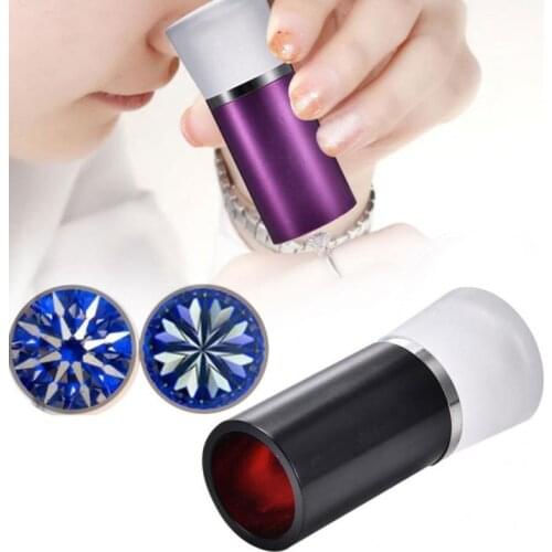 Metal Hearts and Arrows Cutting Mirror Jewelry Diamond Identification Tool 10X Magnifying Glass Diamond Diamond Ring Observer