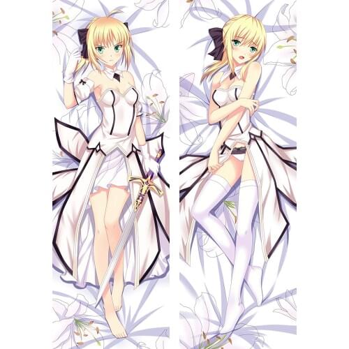 Fate Stay Night Fate Zero Saber New Anime Hugging Body Pillow Cases