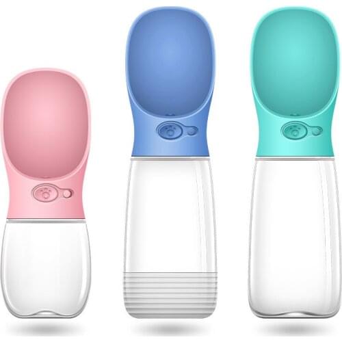 Portable Pet Dog Water 350/550ml Bottle Drinking Bowl for Small Medium Large Dogs Feeding Water Dispenser Dogs Outdoor Bottles