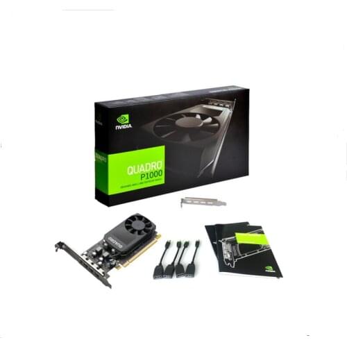 NVIDIA Quadro P1000 4GB professional graphics card multi-screen half-height and P2200