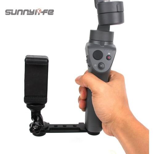 Sunnylife Mobilephone Monitor Bracket For DJI OSMO Mobile 2/3/4 Adjustable Lightweight Handheld Camera Gimbal Accessories