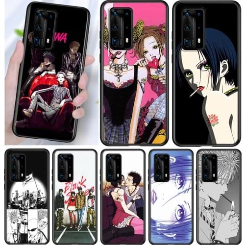 Silicone Cover Anime NaNa osaki For Huawei P40 P30 P20 Pro P10 P9 P8 Lite E Plus 2019 2017 Phone Case
