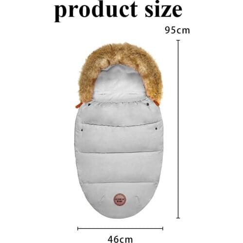 Dearest Baby Stroller Sleeping Bag Warm Stroller Foot Cover Universal Thickening Cushion Foot Cover Windshield Winter