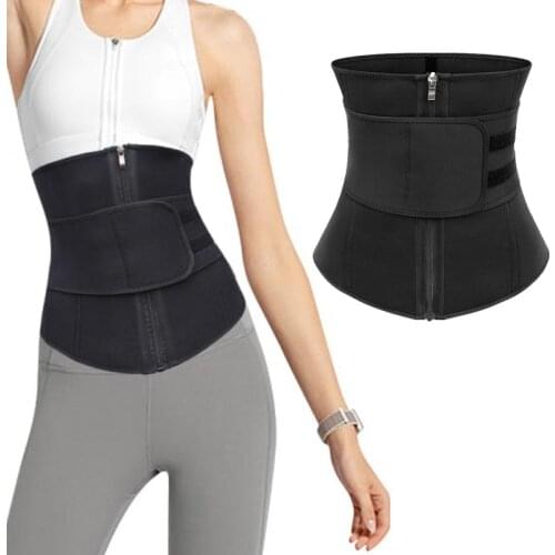 Sports Support Waist Belt Women Warm Body Shaper Fitness Training Corset Single Pressure WaistBand