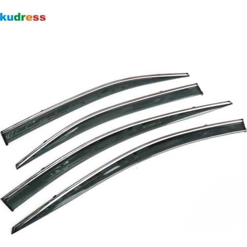 For Toyota Corolla Sedan 2019 2020 2021 Door Window Delflector Sun Visor Rain Shield Protector Cover Trim Car Accessories