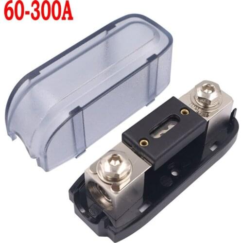 60-300A ANL Car Audio Bolt-on Fuse Auto ANL Fuse Holder Block with Fuse