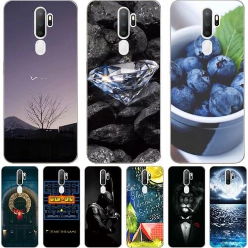 For OPPO A9 (2020) A9 China A9X 2019 Cases Silicone Soft TPU Back Cover Protective Cute Fundas Luxury Coque Bags