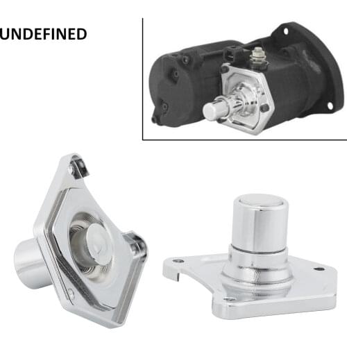 Motorcycle CNC Aluminum Twin Cam Solenoid Cover Push Button Starter For Harley Dyna FLD Sportster XL Touring Road King 1991-2017