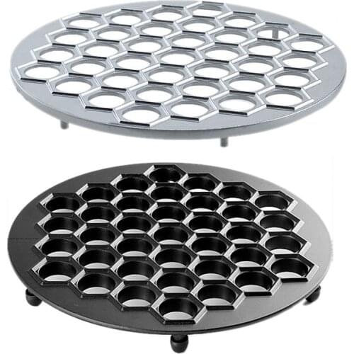 37 Holes Dumpling Mould Tools Dumplings Maker Ravioli Aluminum Mold Pelmeni DIY Kitchen Tools Pastry Dough Cutter