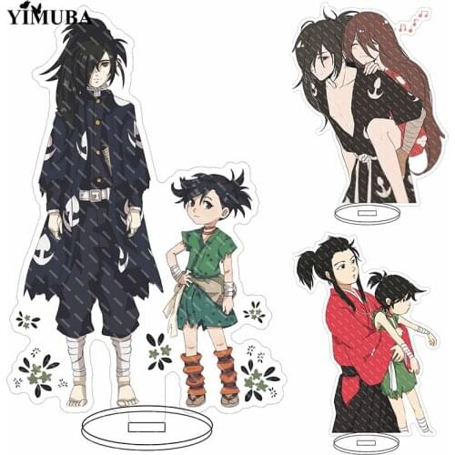Classic Japan Anime Dororo Standing Sign Model Toy Cosplay Keychain Collectible Two-Sided Acrylic Figure Desk Decor Teens Gift