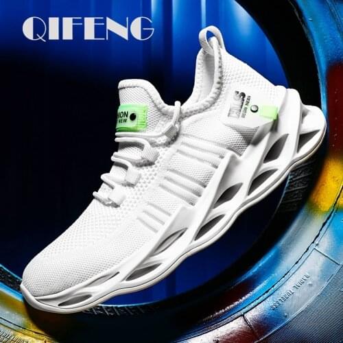 Fashion Men Soft Mesh Casual Shoes Male Sport Black Summer Spring Autumn Breathable Trendy Sneakers White Air EVA Man Footwear