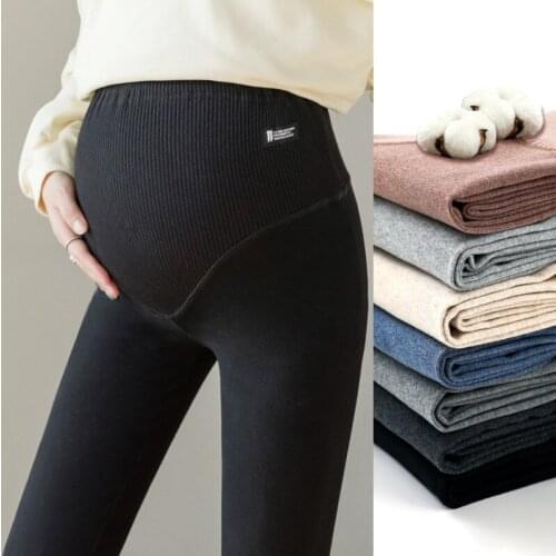 Maternity Leggings Adjustable Waist Pregnant Women Pregnancy Clothes Pants Soft Slim Ropa Mujer Embarazada Premama Enceinte
