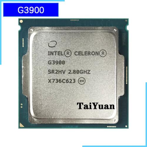 Intel Celeron G3900 2.8 GHz Dual-Core Dual-Thread 51W CPU Processor LGA 1150