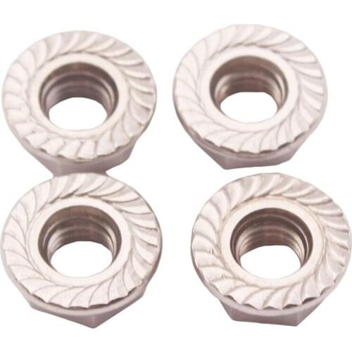 Stainless Steel 304 M8X1.25 Stud & Flange Nuts For T25 T28 Turbo System