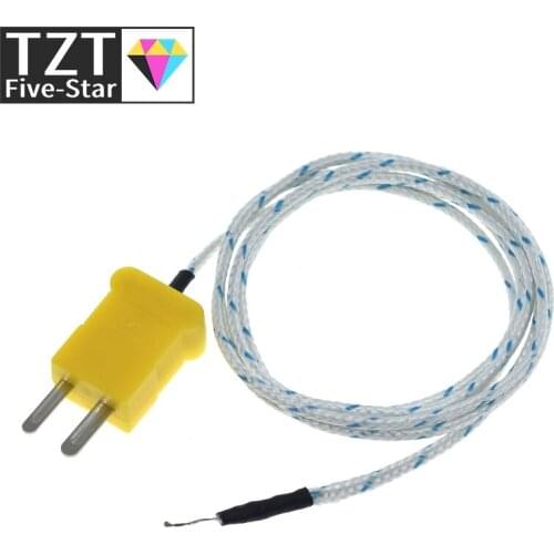 K type surface thermocouple temperature sensor 1m wire thermocouple probe -20~500C