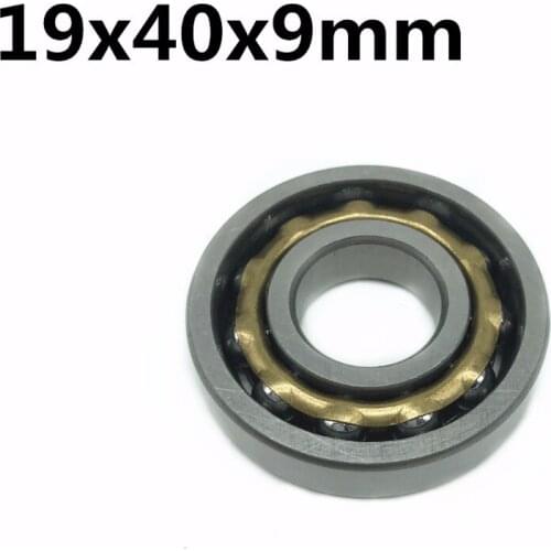 1pcs Magneto Bearing 19x40x9 mm Angular Contact Separate Permanent Motor Ball Bearings E19 ND19 T19 N19 EN19