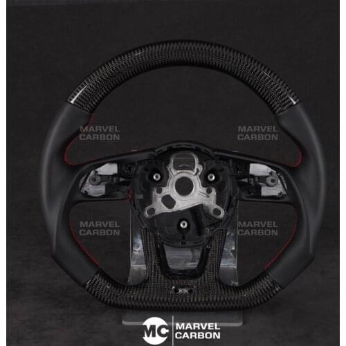 100% REAL CARBON FIBER STEERING WHEEL COMPATIBLE WITH Audi RS