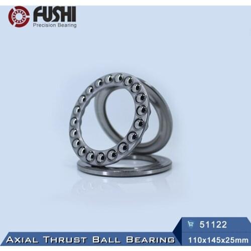 51122 Thrust Bearing 110*145*25 mm ( 1 PC ) ABEC-1 Axial 51122 Ball Bearings 8122