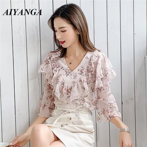 Blouses With Sleeves AIYANGA China