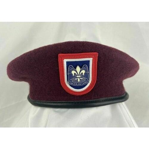 Us Army 82nd Airborne Division Beret Special Forces Group Red Wool Military Hat armyshop2008