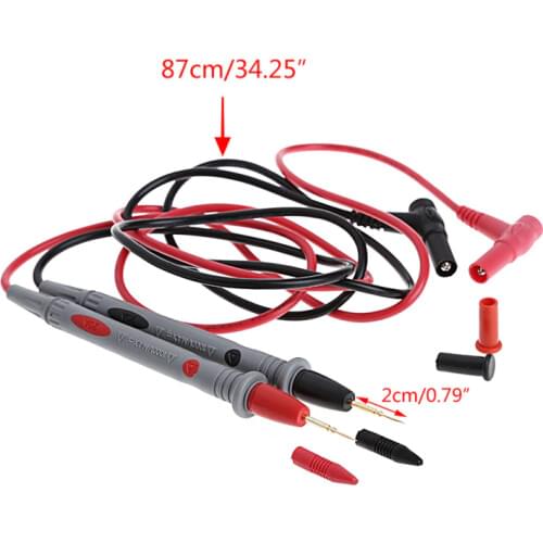 1000 V 20A Thin Needle Probe Testing Multi Meter Digital Multimeter Tester