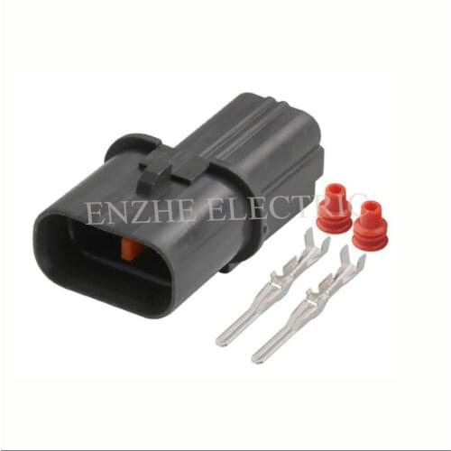 DJ7023B-2.2-11 car male wire connector Harnes cable 2 pin automotive waterproof plug Include terminals seal