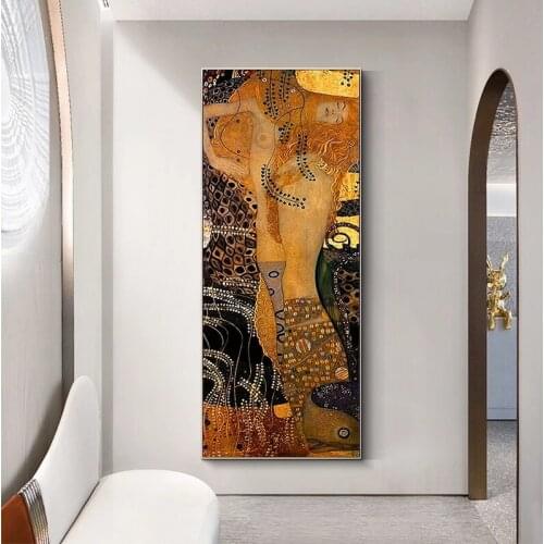Classic Artist Gustav Klimt Tear Abstract Diamond Painting Rhinestone 5D DIY Diamond Embroidery,Cross Stitch,Diamond Mosaic Art