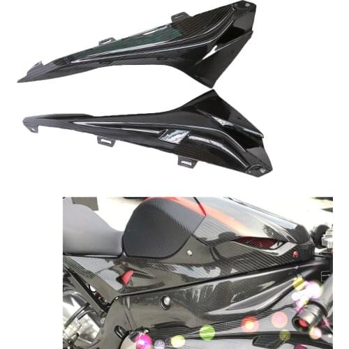 Left Right 1 Pair Carbon Fiber Tank Side Panel Fairing Kits Cover Protecting Body Protector Carbon for Bmw S1000rr 2015-2018