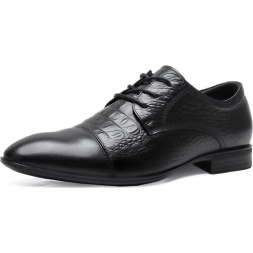 Mens Luxury Wedding Shoes Genuine Leather Elegant Business Shoes Mens Dress Shoes For Men 2020 Big Size 47 48