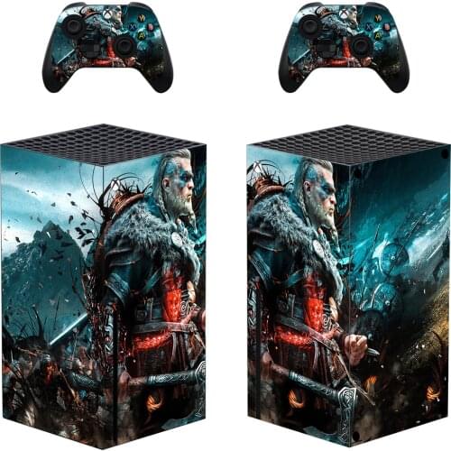New Game Skin Sticker Decal Cover for Xbox Series X Console and 2 Controllers Xbox Series X Skin Sticker Vinyl