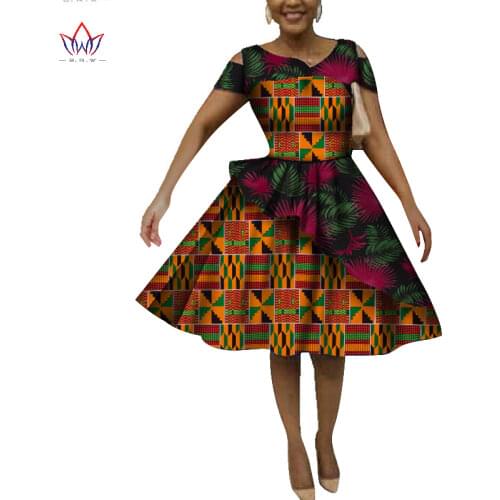 New BRW Women Summer Dresses Plus Size Women Fashion Dress 6XL Vestidos De Festa Longo Dashiki African Elegent Dresses WY1799