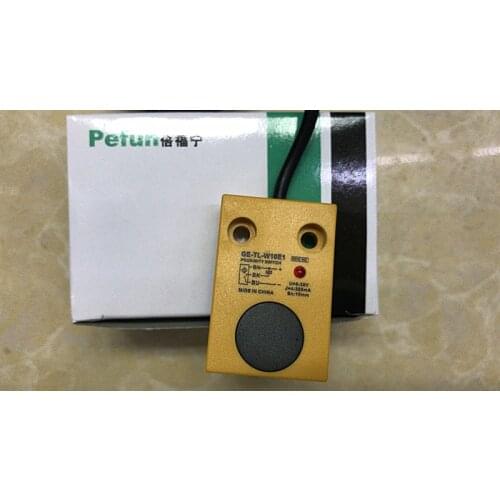 Genuine induction switch, proximity switch GE-TL-W10E1, NPN, normally open pefun