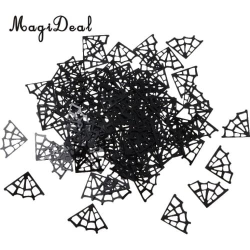 Spider Webs Table Scatter Halloween Party Confetti Fun Accessories