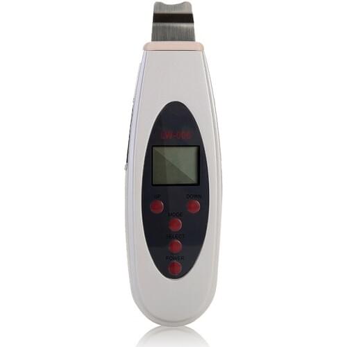 Portable Ultrasonic Skin Scrubber Facial Cleaner LCD Digital Acne Removal Skin Cleaning Ultrasound pore Peeling Face Care Tool