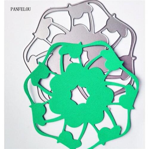 Pattern darts Scrapbooking DIY album Easter wedding cards paper die metal craft stencils punch cuts dies cutting