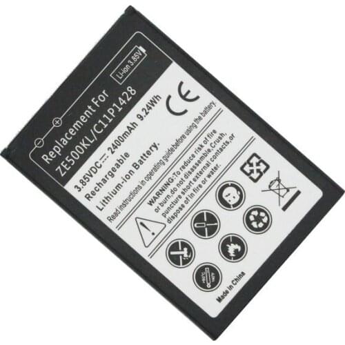 Ciszean 1x 2400mAh C11P1428 Replacement Battery For Asus Zenfone 2 Zenfone2 Laser ZE500KL ZE500KG Zenfone 2 Laser 5" Z00ED