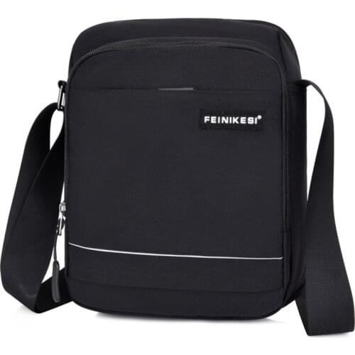 Mens Messenger Bag Crossbody Shoulder Bags Men Small Sling Pack Waterproof Oxford Packs for Work Business Travel Satchel Purse