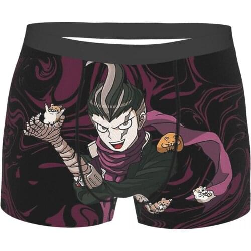Gundham Tanaka Danganronpa Makoto Naegi Monokuma Komaru Kaede Game Underpants Cotton Panties Man Underwear Ventilate