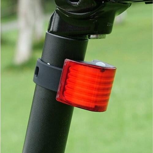 Bicycle Taillight Night Explosion Flash Warning Lamp USB Charging Waterproof MTB Road Bike LED Tail Light Cycling Accessories
