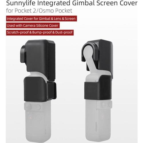 Sunnylife Gimbal Lens Screen Cover Protector Scratch-Proof Dust-Proof for DJI OSMO Pocket 2 Handheld Camera