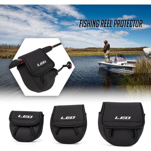 Fishing Reel Bag Protective Cover Baitcasting Trolling Spinning Fishing Reel Protective Case Pouch Sleeve Fishing Bags