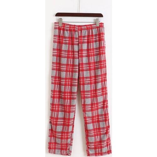 Ladies Home Pants Coral Fleece Trousers Winter