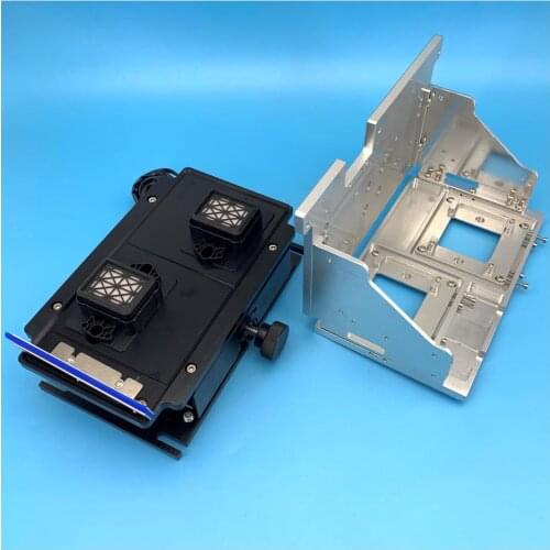 Printer two head frame convert for xp600 4720 I3200 print head carriage parts bracket small size head holder plate