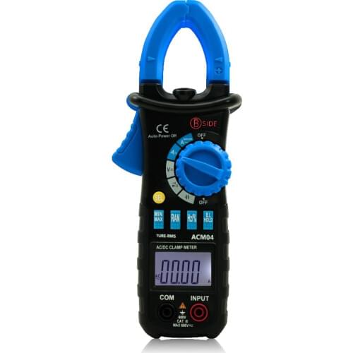 ACM04 6600 True RMS AC DC Digital Clamp Meter tester Inrush current light buzzRC ACM04