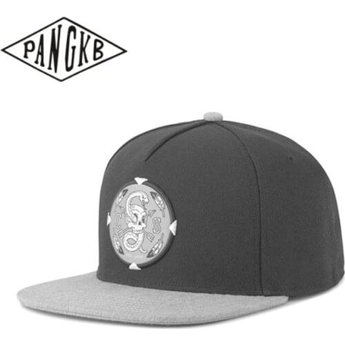 PANGKB Brand COPPER LABEL NATIVE SHIELD CAP adult outdoor casual sun baseball cap hip hop sports basketball snapback hat