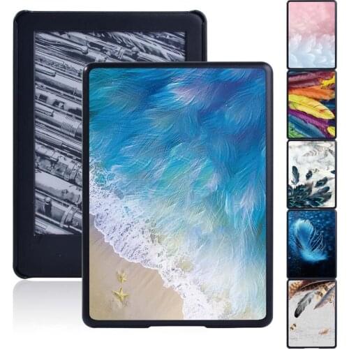 Tablet Hard Shell Case For Kindle Paperwhite 1/2/3/4/Kindle 10th Gen 2019/8th Gen 2016 High Quality Feather Back Shell+pen